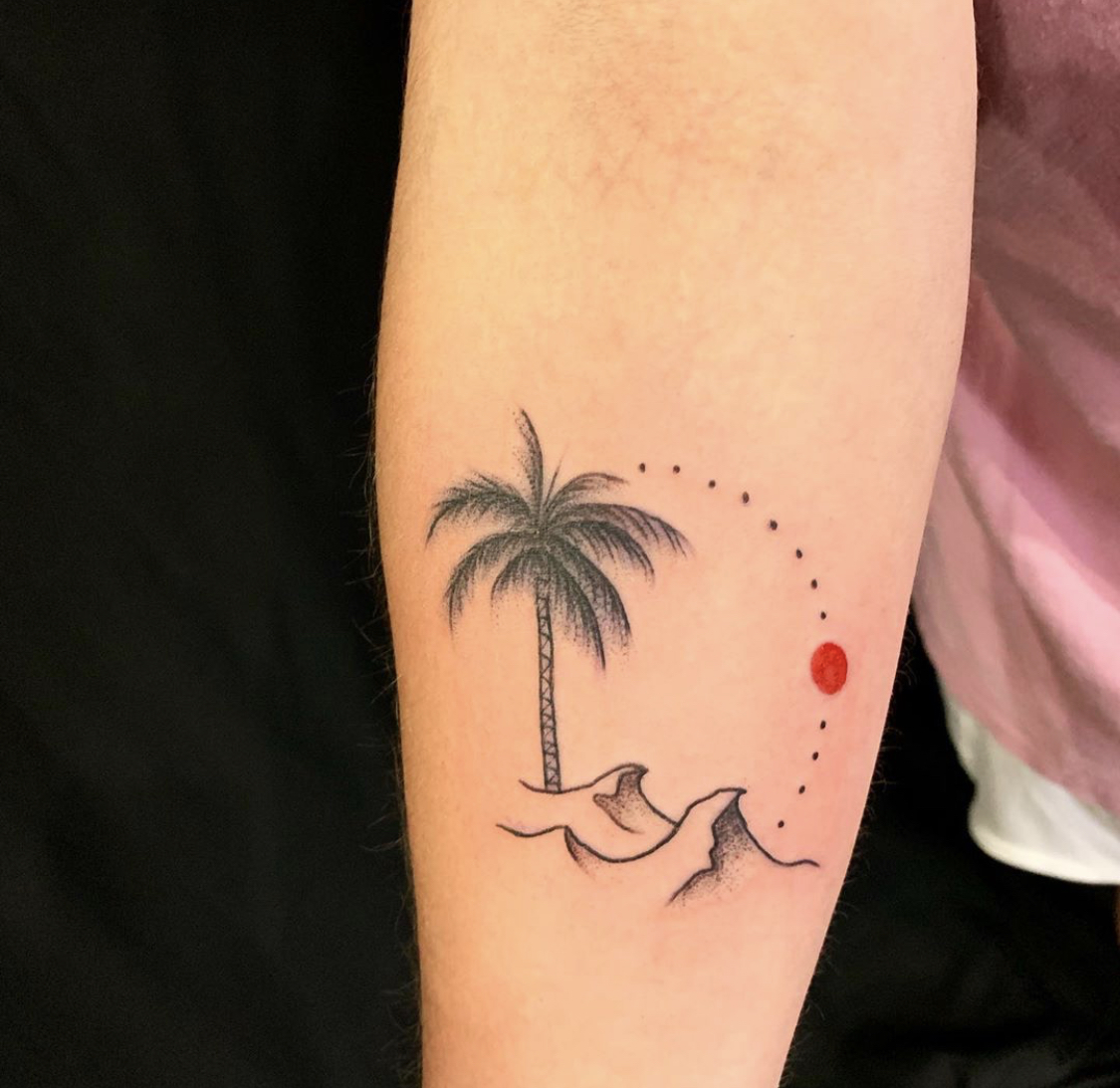 27 Best Palm Tree Tattoo Designs With Meanings | Fabbon